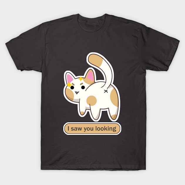 Naughty Cat T-Shirt by JulenDesign